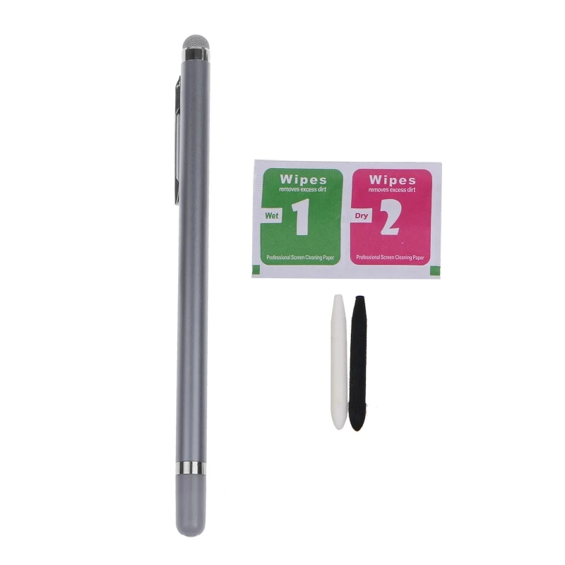 E65A Универсален 2 в 1-стилус таблет за рисуване писалка с капацитивен екран чувствителен на допир дръжки молив