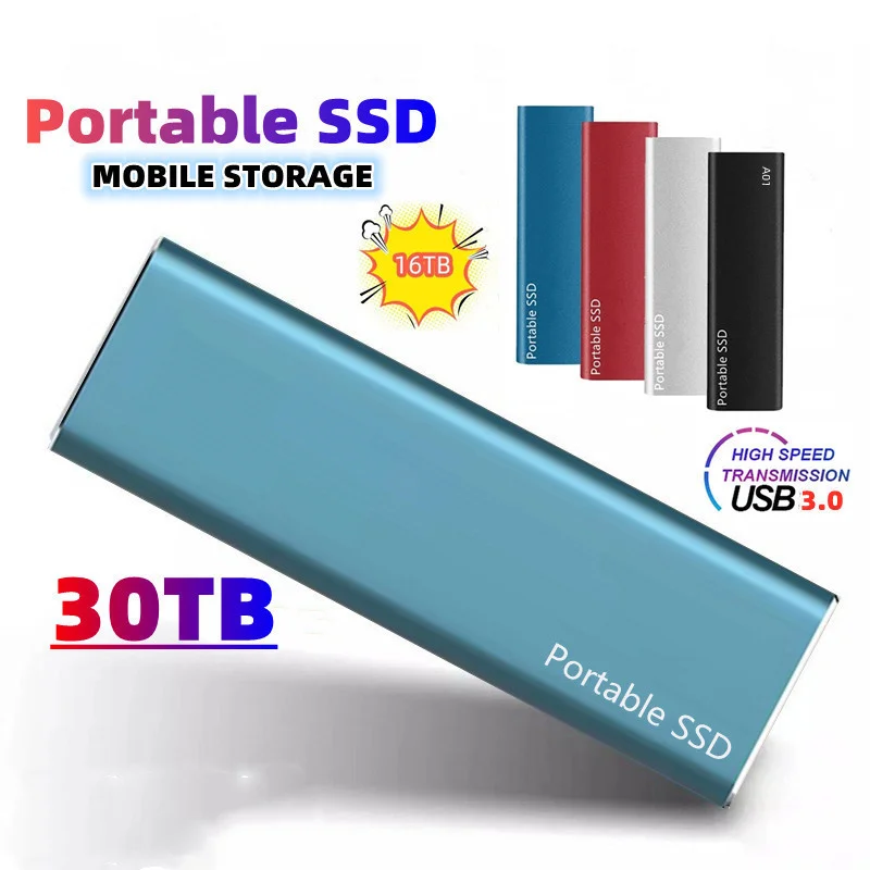 Portable 1 TB M. 2 SSD 500 GB Мобилен Твърд Диск Type-C Usb 3,1 Твърд диск 500 GB Твърди Дискове Външни за лаптоп PS5 PS4