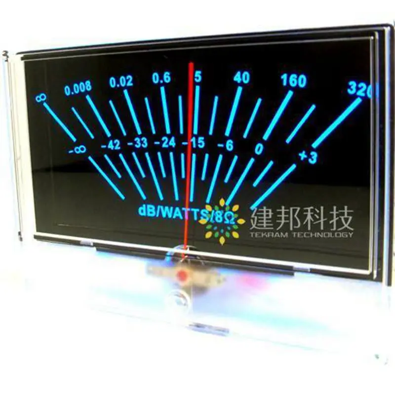 P-134 VU панел измерител на нивото на DB Аудио усилвател с подсветка