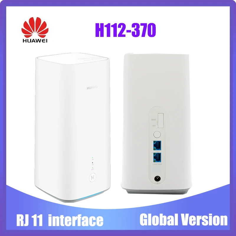 Отключени Оригинален Huawei 5G CPE Pro H112-370 двойна лента отключени WIFI 5G WiFi CPE Рутер H112